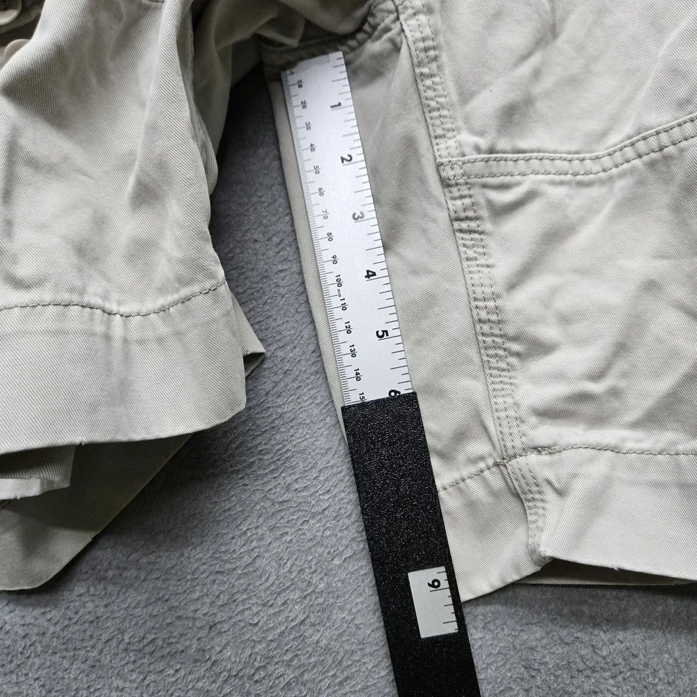 VINTAGE Polo Ralph Lauren Men Shorts 36 Beige Cargo Twill Utility